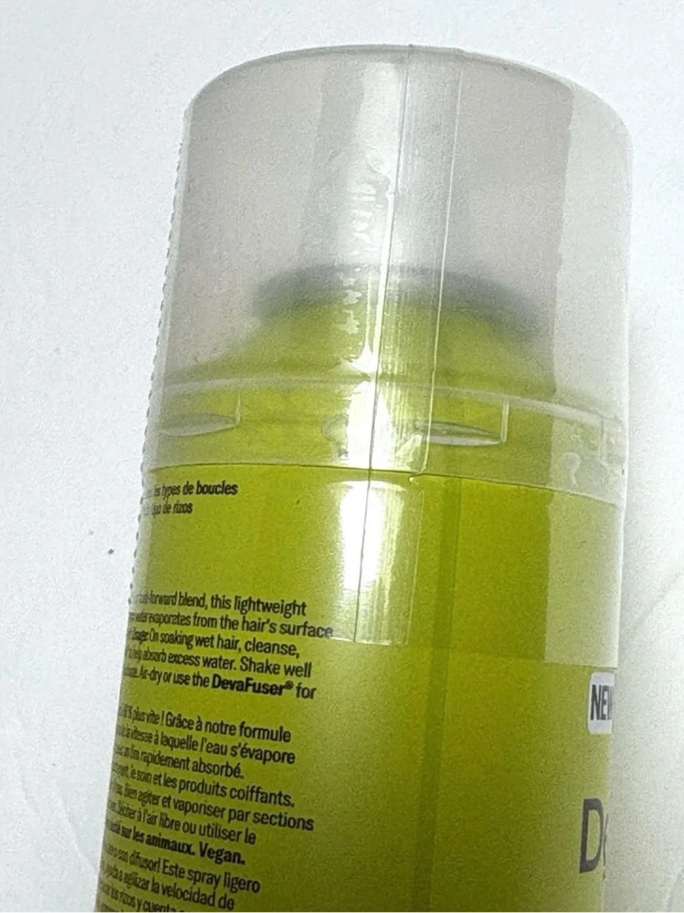 Deva Curl Devafast Dry Dry Accelerator Spray 6 oz Sealed